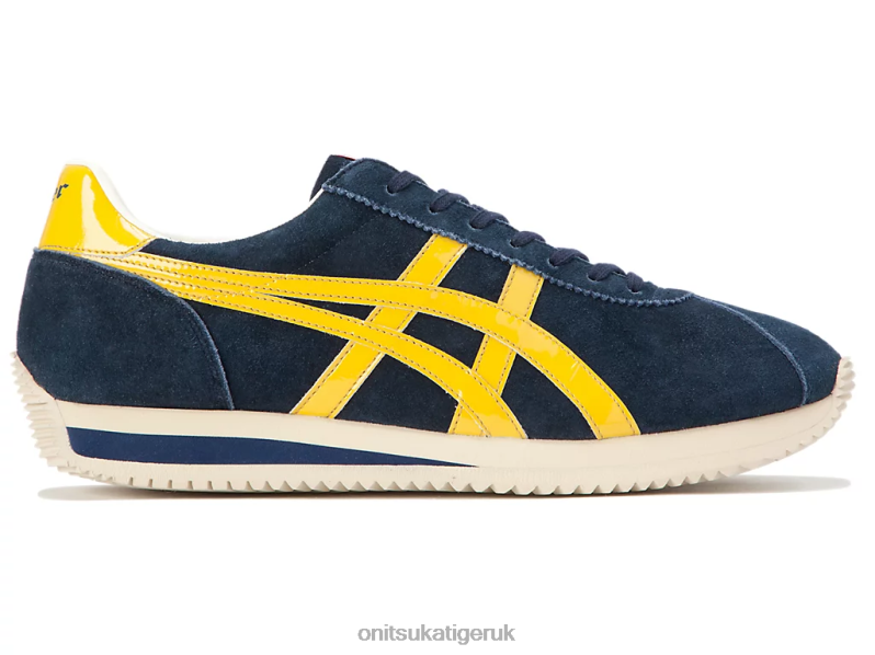 Unisex MOAL 77 NM XTBPR296 Shoes Onitsuka Tiger Peacoat/Yellow