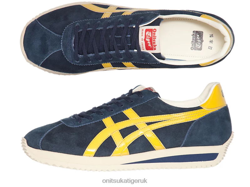 Unisex MOAL 77 NM XTBPR296 Shoes Onitsuka Tiger Peacoat/Yellow