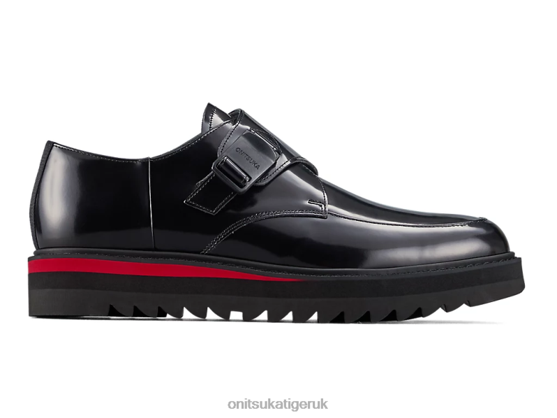 Unisex MONK-S XTBPR218 Shoes Onitsuka Tiger Black/Classic Red