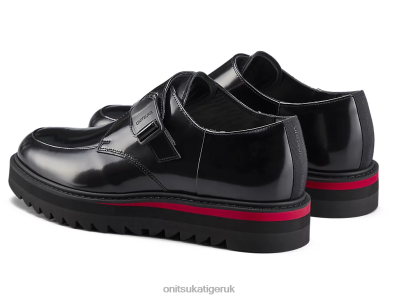 Unisex MONK-S XTBPR218 Shoes Onitsuka Tiger Black/Classic Red