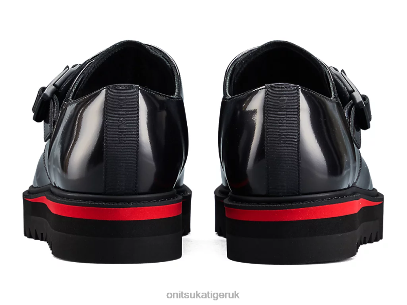 Unisex MONK-S XTBPR218 Shoes Onitsuka Tiger Black/Classic Red