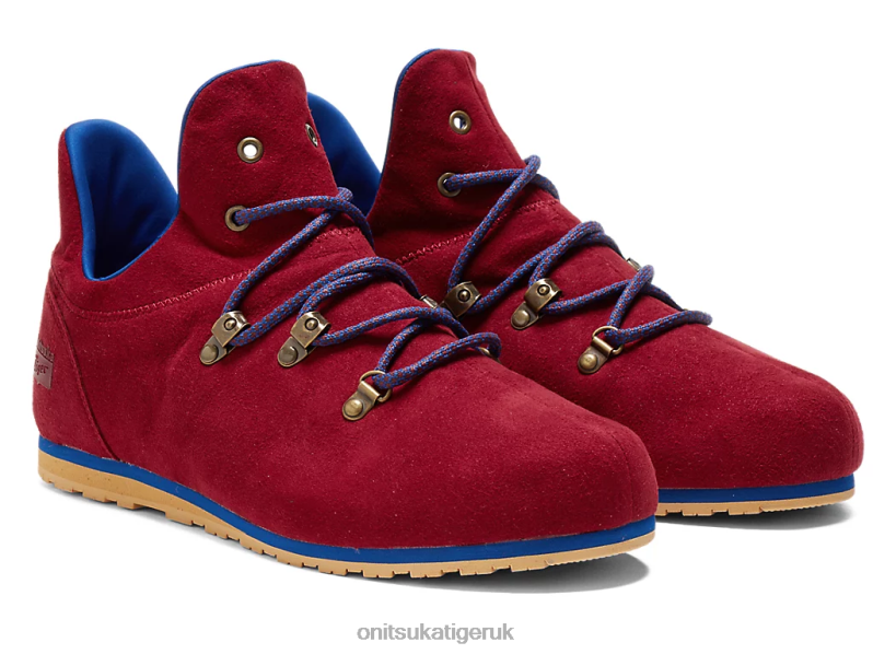 Unisex MONTE POKHARA XTBPR152 Shoes Onitsuka Tiger Beet Juice/Prussian Blue