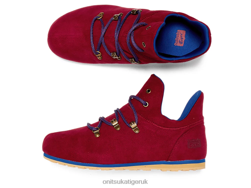 Unisex MONTE POKHARA XTBPR152 Shoes Onitsuka Tiger Beet Juice/Prussian Blue