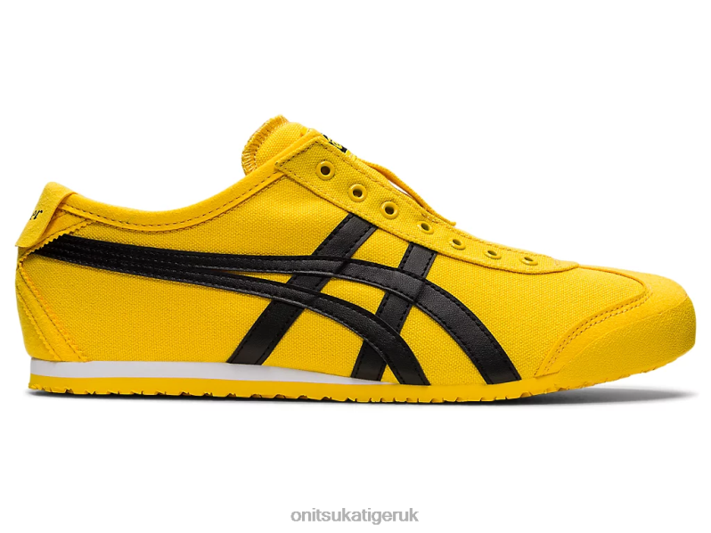 Unisex Mexico 66 Slip-On XTBPR126 Shoes Onitsuka Tiger Tai Chi Yellow/Black