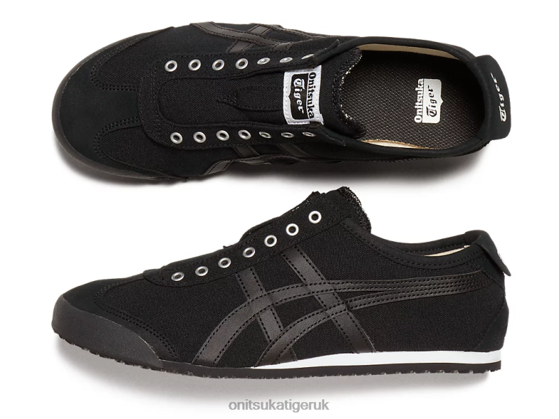 Unisex Mexico 66 Slip-On XTBPR360 Shoes Onitsuka Tiger Black
