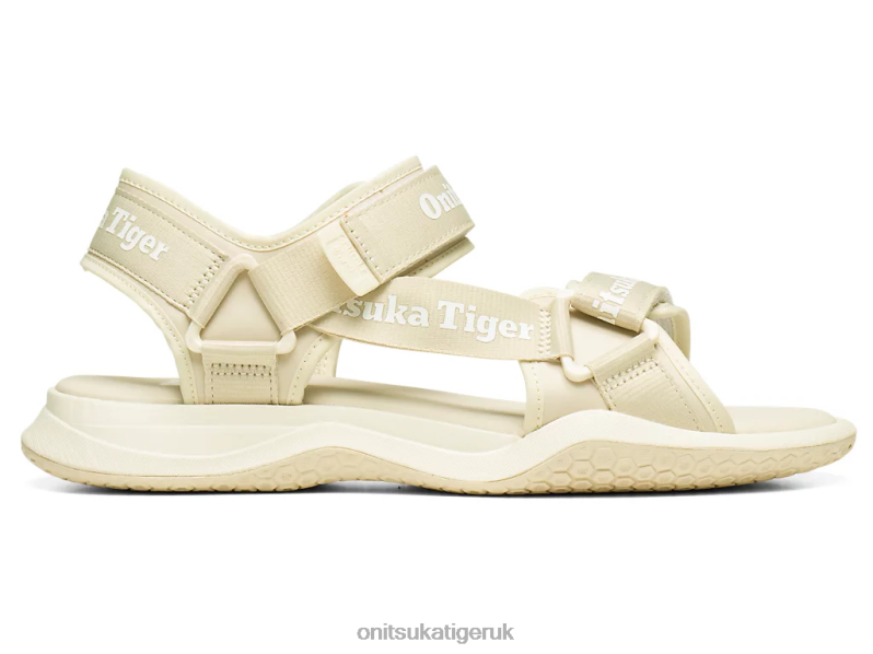 Unisex OHBORI STRAP XTBPR113 Shoes Onitsuka Tiger Oatmeal/White