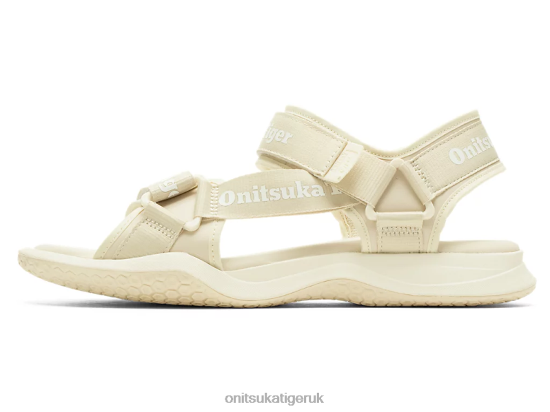Unisex OHBORI STRAP XTBPR113 Shoes Onitsuka Tiger Oatmeal/White