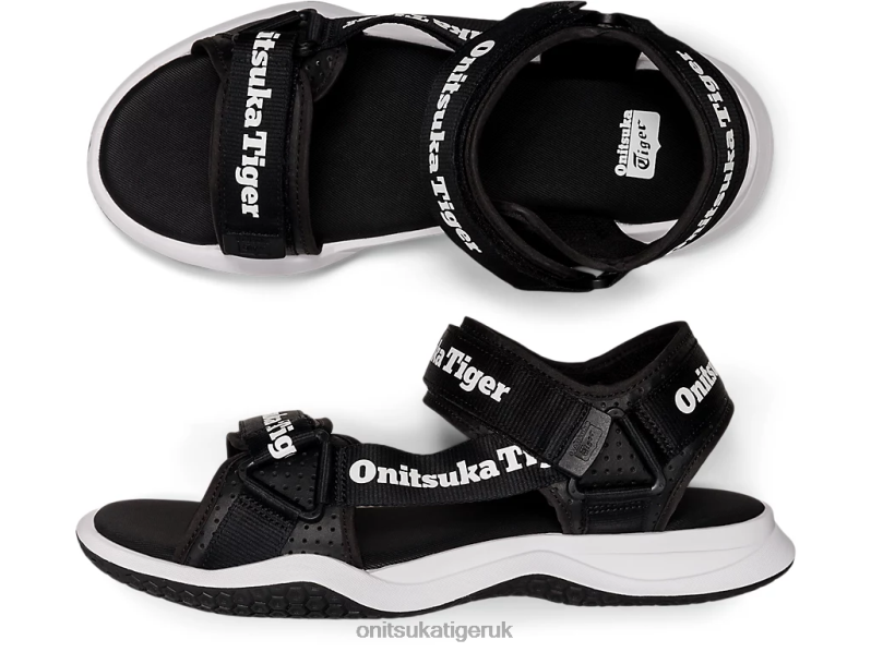 Unisex OHBORI STRAP XTBPR273 Shoes Onitsuka Tiger Black/White