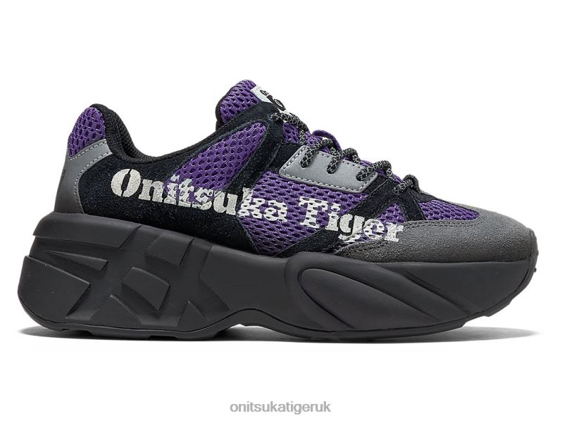Unisex P-TRAINER XTBPR80 Shoes Onitsuka Tiger Gentry Purple/Black