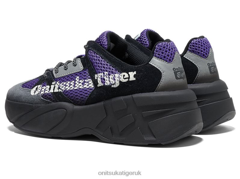 Unisex P-TRAINER XTBPR80 Shoes Onitsuka Tiger Gentry Purple/Black