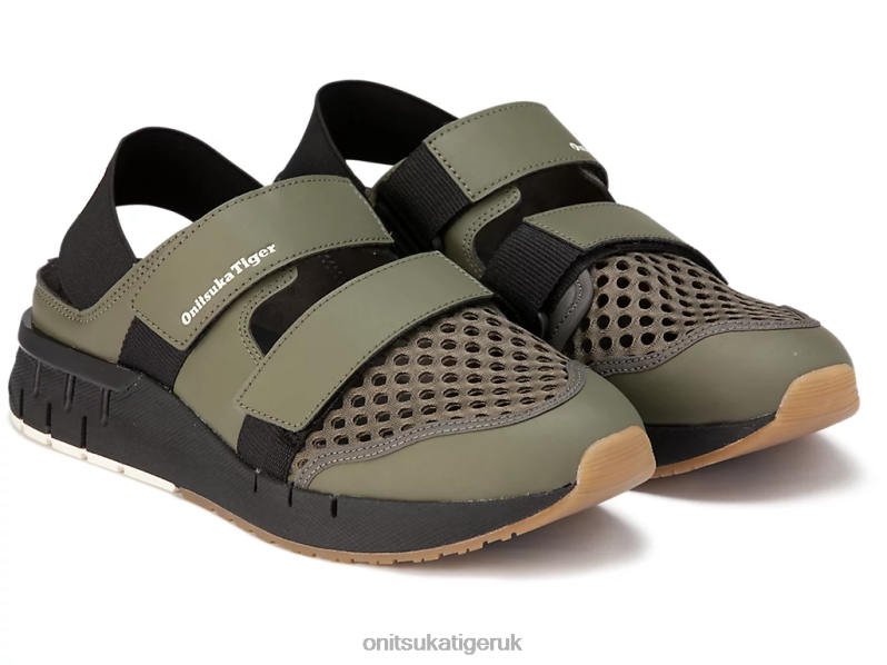 Unisex REBILAC SANDAL XTBPR100 Shoes Onitsuka Tiger Mantle Green