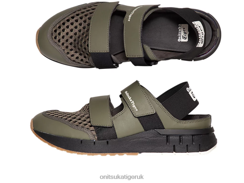 Unisex REBILAC SANDAL XTBPR100 Shoes Onitsuka Tiger Mantle Green