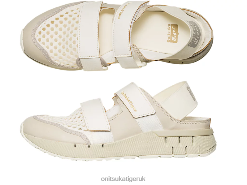 Unisex REBILAC SANDAL XTBPR115 Shoes Onitsuka Tiger Cream/Putty