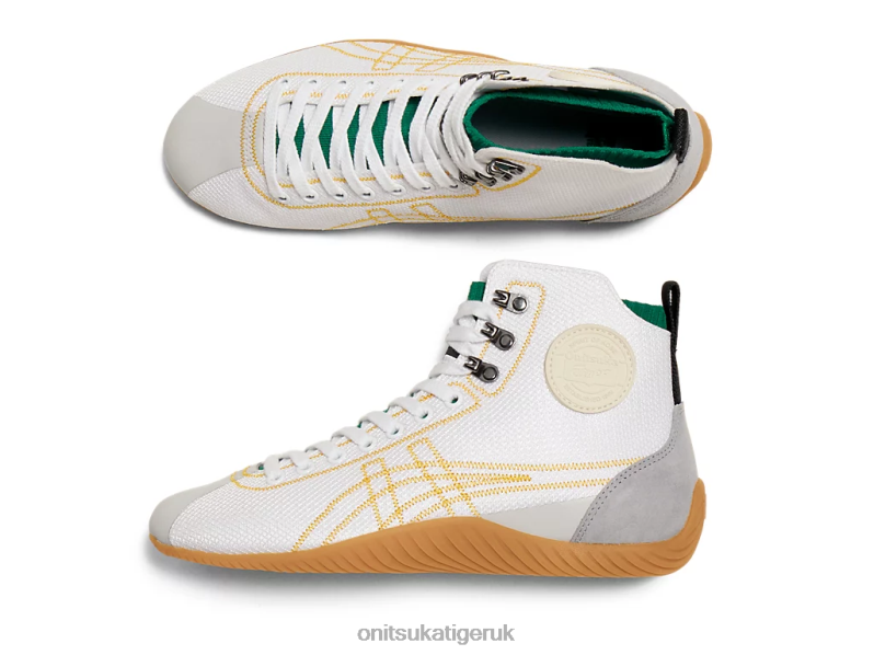 Unisex SCLAW MT XTBPR39 Shoes Onitsuka Tiger White/Yellow