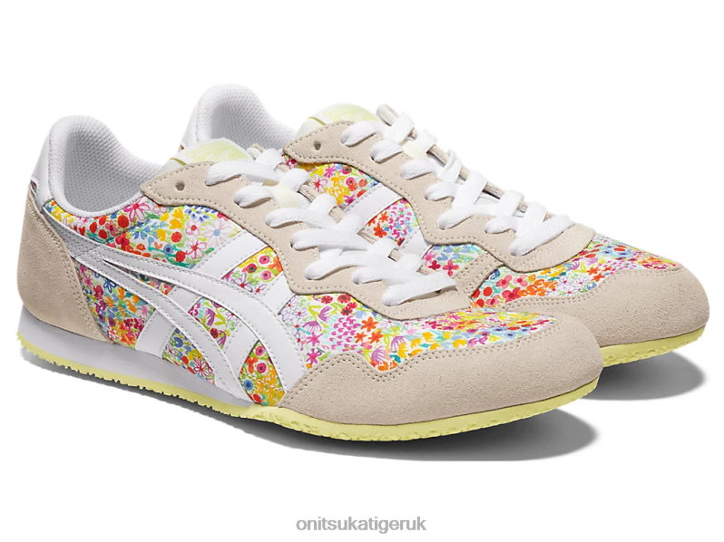 Unisex SERRANO XTBPR118 Shoes Onitsuka Tiger Cream/White