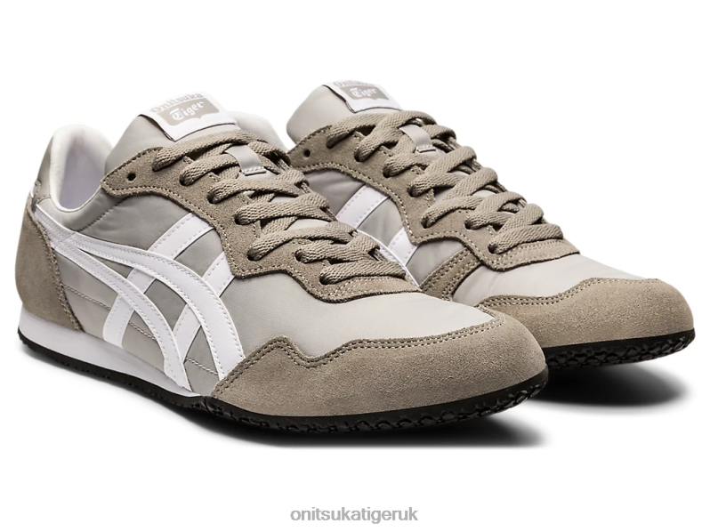 Unisex SERRANO XTBPR195 Shoes Onitsuka Tiger Oyster Grey/White
