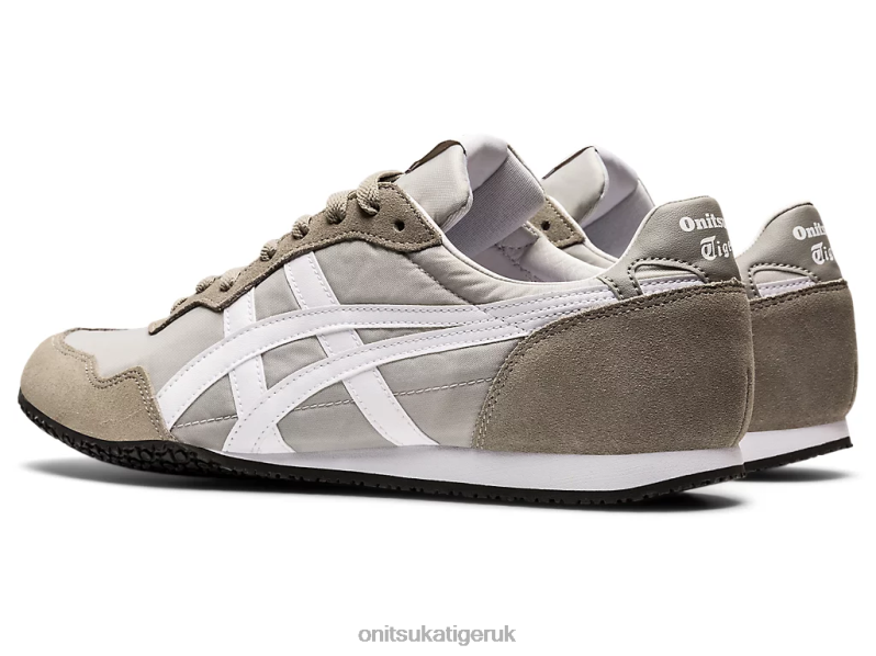 Unisex SERRANO XTBPR195 Shoes Onitsuka Tiger Oyster Grey/White