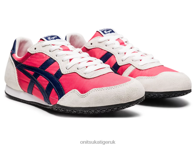 Unisex SERRANO XTBPR262 Shoes Onitsuka Tiger Pink Cameo/Midnight