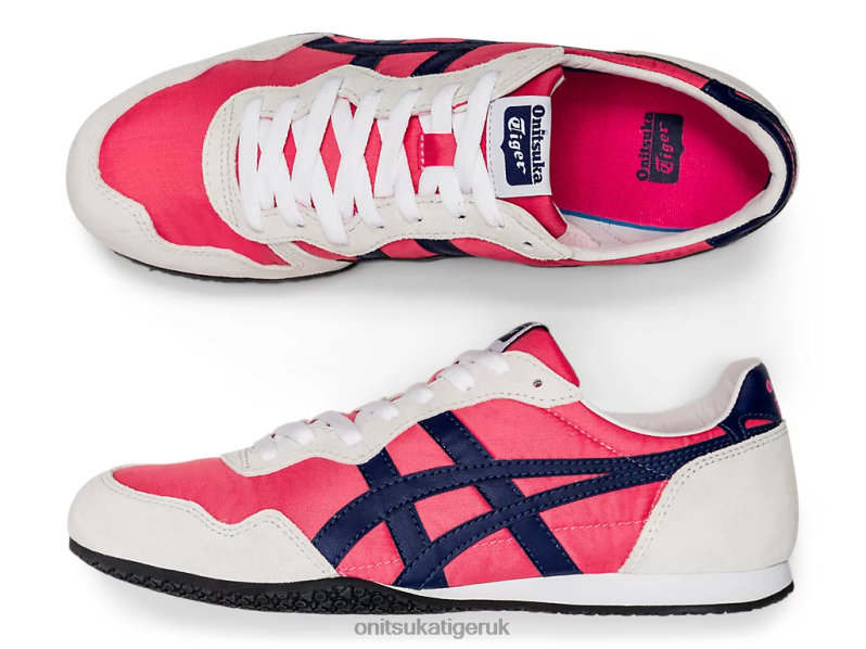 Unisex SERRANO XTBPR262 Shoes Onitsuka Tiger Pink Cameo/Midnight