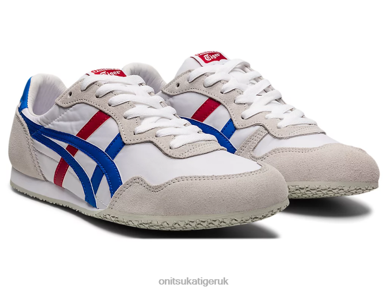 Unisex SERRANO XTBPR322 Shoes Onitsuka Tiger White/Directoire Blue
