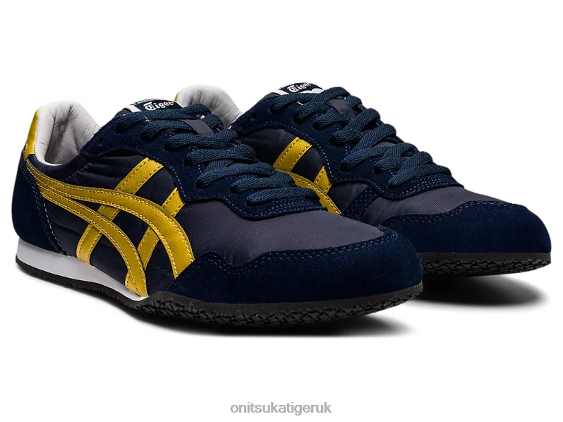 Unisex SERRANO XTBPR323 Shoes Onitsuka Tiger Midnight/Pure Gold