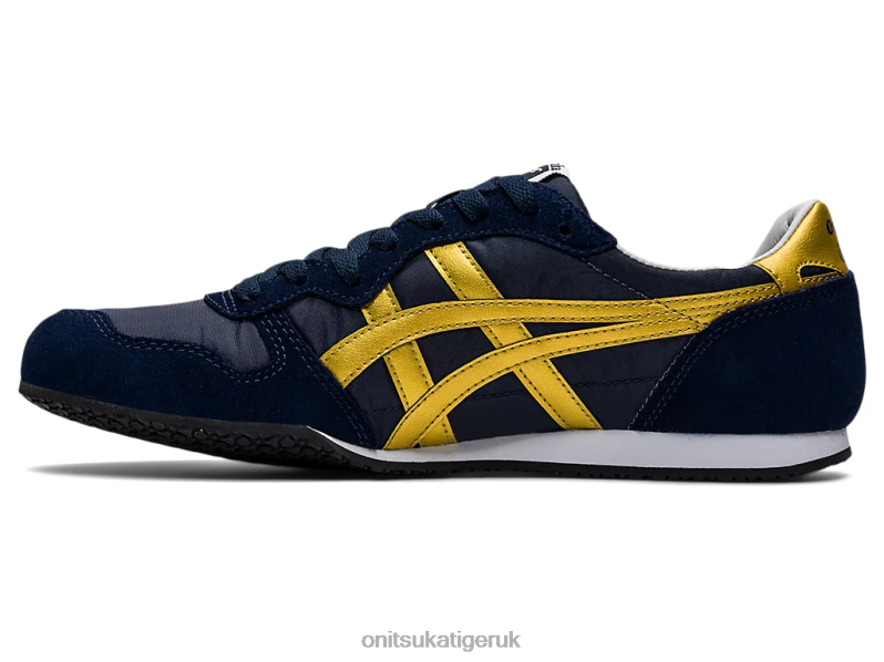 Unisex SERRANO XTBPR323 Shoes Onitsuka Tiger Midnight/Pure Gold