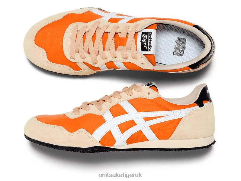 Unisex SERRANO XTBPR36 Shoes Onitsuka Tiger Habanero/White