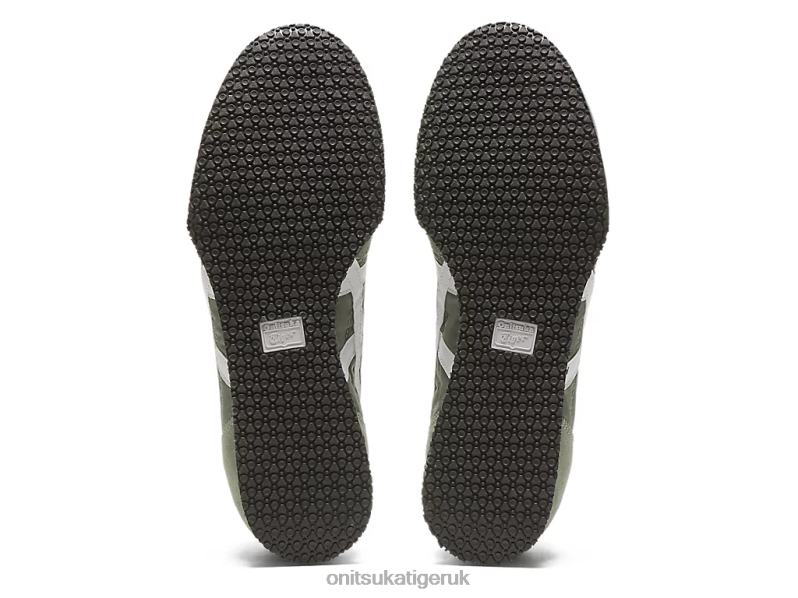Unisex SERRANO XTBPR76 Shoes Onitsuka Tiger Burnt Olive/White