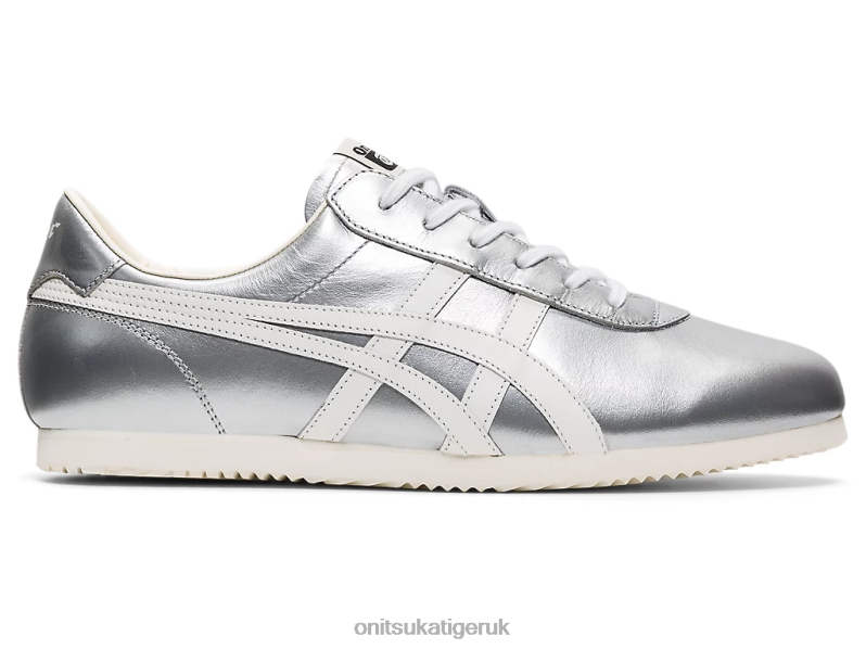 Unisex TAI-CHI-NM XTBPR298 Shoes Onitsuka Tiger Pure Silver/White