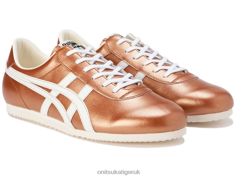 Unisex TAI-CHI-NM XTBPR299 Shoes Onitsuka Tiger Pure Bronze/White