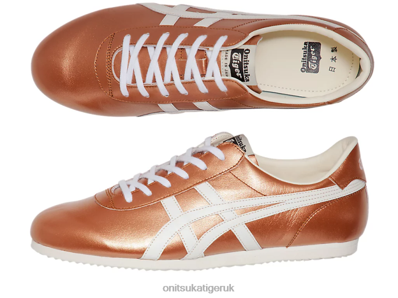 Unisex TAI-CHI-NM XTBPR299 Shoes Onitsuka Tiger Pure Bronze/White