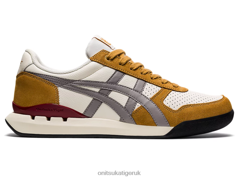 Unisex ULTIMATE 81 EX XTBPR254 Shoes Onitsuka Tiger Cream/Steeple Grey