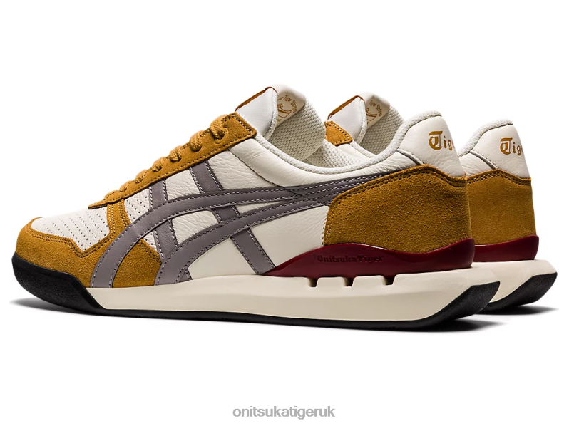 Unisex ULTIMATE 81 EX XTBPR254 Shoes Onitsuka Tiger Cream/Steeple Grey