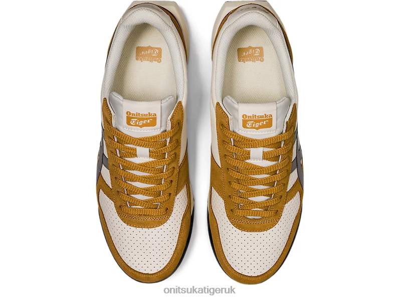 Unisex ULTIMATE 81 EX XTBPR254 Shoes Onitsuka Tiger Cream/Steeple Grey