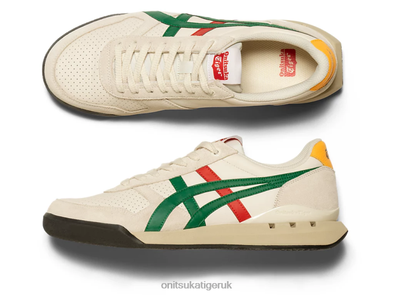 Unisex ULTIMATE 81 EX XTBPR92 Shoes Onitsuka Tiger Birch/Kale