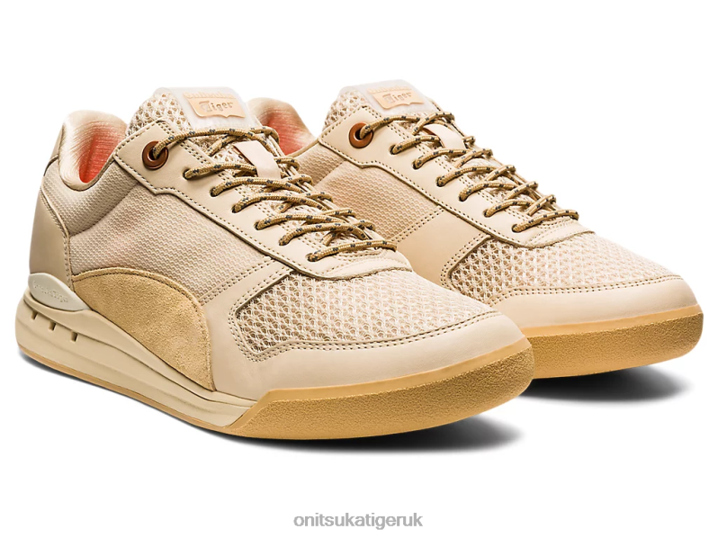 Unisex ULTIMATE 81 MP XTBPR201 Shoes Onitsuka Tiger Pale Beige/Leaf Beige