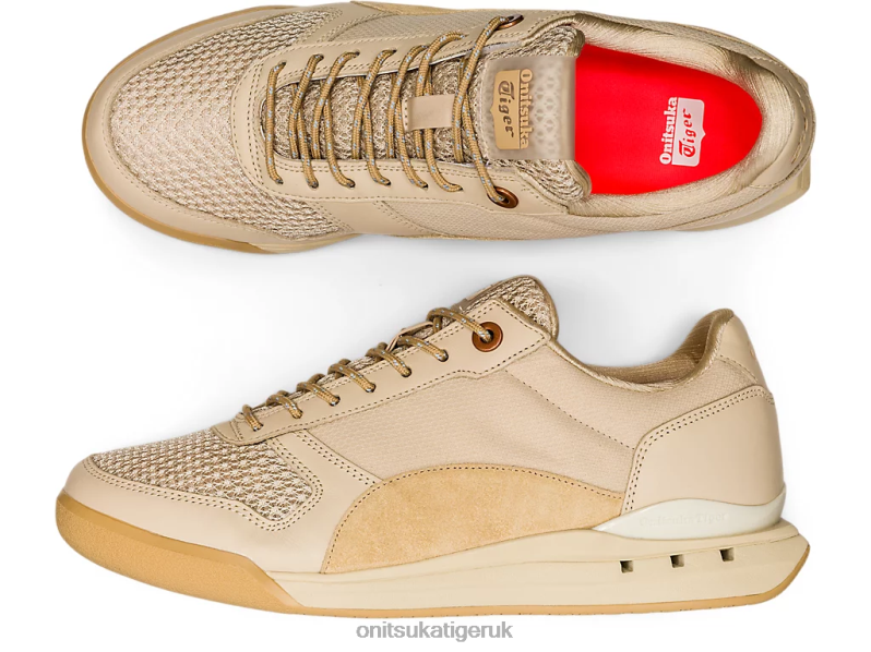 Unisex ULTIMATE 81 MP XTBPR201 Shoes Onitsuka Tiger Pale Beige/Leaf Beige