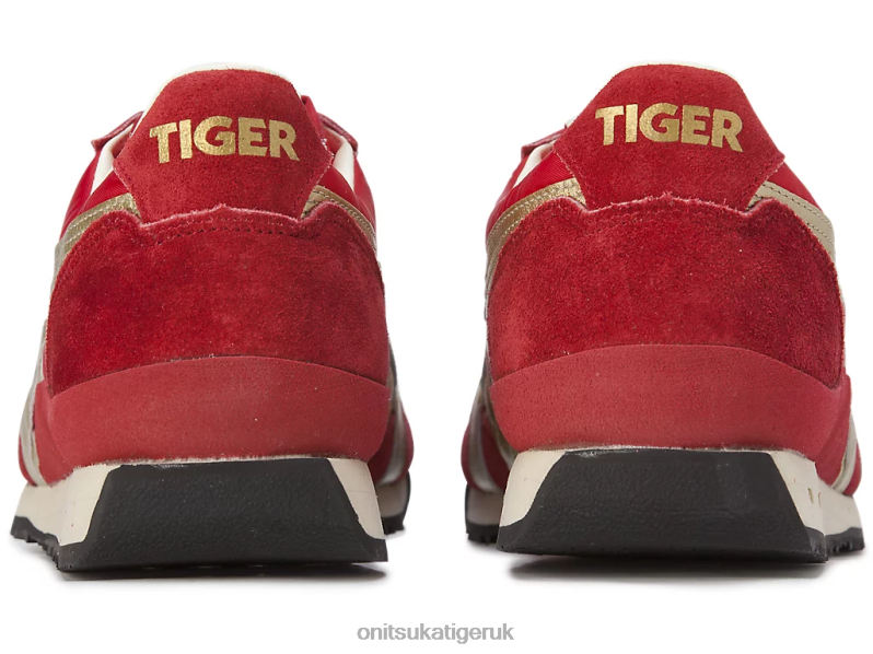 Unisex ULTIMATE 81 NM XTBPR60 Shoes Onitsuka Tiger Classic Red/Pure Gold