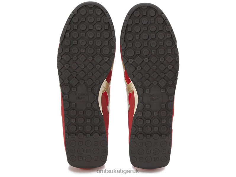 Unisex ULTIMATE 81 NM XTBPR60 Shoes Onitsuka Tiger Classic Red/Pure Gold