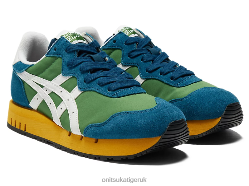 Unisex X-CALIBER XTBPR10 Shoes Onitsuka Tiger Spinach Green/White