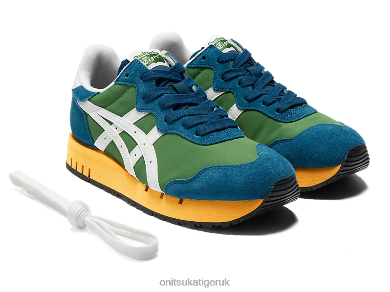Unisex X-CALIBER XTBPR10 Shoes Onitsuka Tiger Spinach Green/White