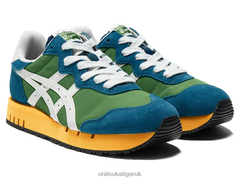 Unisex X-CALIBER XTBPR10 Shoes Onitsuka Tiger Spinach Green/White