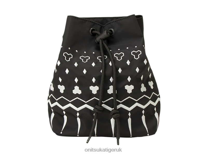 Women DRAWSTRING BAG XTBPR517 Accessories Onitsuka Tiger Black
