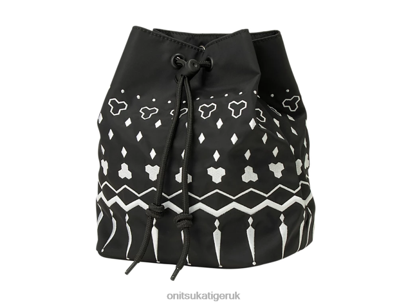 Women DRAWSTRING BAG XTBPR517 Accessories Onitsuka Tiger Black