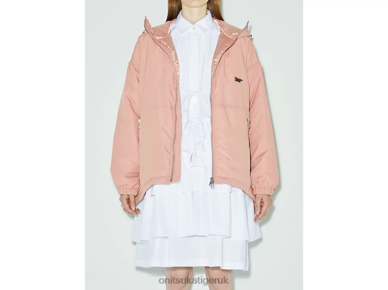 Women BLOUSON XTBPR606 Clothing Onitsuka Tiger Peach