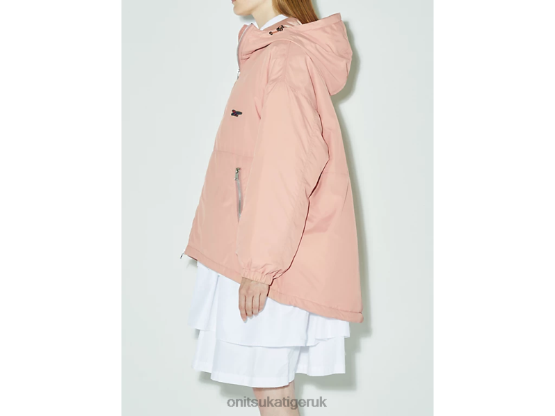 Women BLOUSON XTBPR606 Clothing Onitsuka Tiger Peach