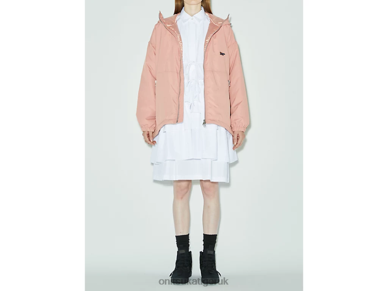 Women BLOUSON XTBPR606 Clothing Onitsuka Tiger Peach