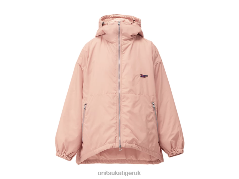 Women BLOUSON XTBPR606 Clothing Onitsuka Tiger Peach