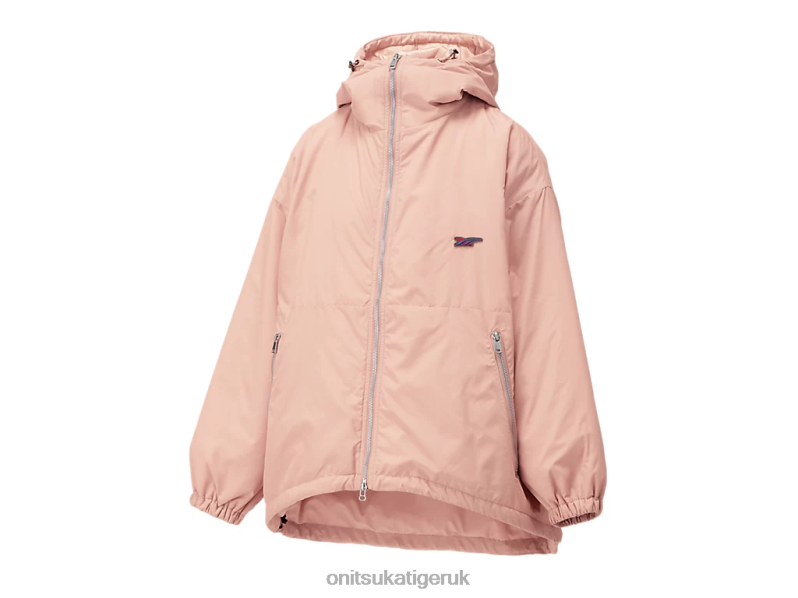 Women BLOUSON XTBPR606 Clothing Onitsuka Tiger Peach