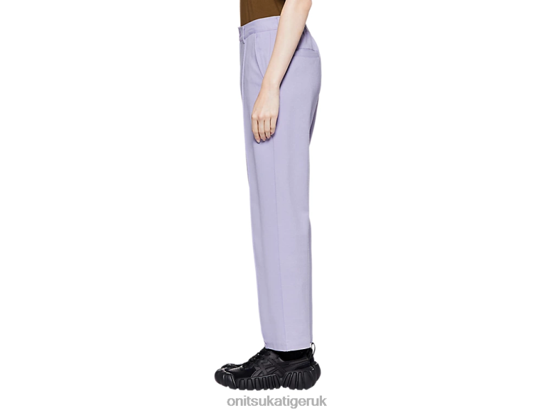Women PANTS XTBPR607 Clothing Onitsuka Tiger Lavender